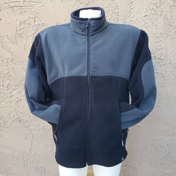 Avalanche Wear black and gray zip up coat - Picture 1 of 14